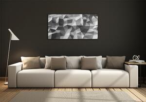 Foto obraz skleněný horizontální Abstrakce trojúhelníky osh-105539676