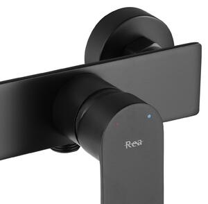 Rea Urban, sprchová baterie s bodovou ruční sprchovou sadou, černá, REA-B9909