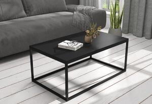 Konferenční stolek NARISA, 100x43x60, černá/dub artisan