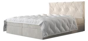 Čalouněná postel boxspring ALTEA COMFORT, 160x200, monolith 02