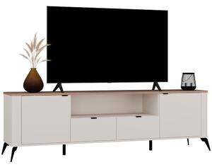 TP Living TV stolek CORDOBA 2D2S kašmírový/dub Castello