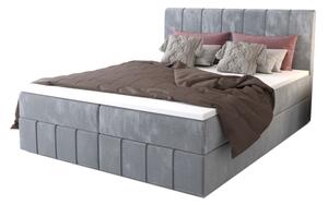 Čalouněná postel boxspring HAMAN, 180x200, monolith 70