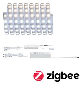 P 78872 MaxLED 500 LED Strip Smart Home Zigbee měnitelná bílá s krytím základní sada 3m IP44 17W 60LEDs/m měnitelná bílá 36VA - PAULMANN