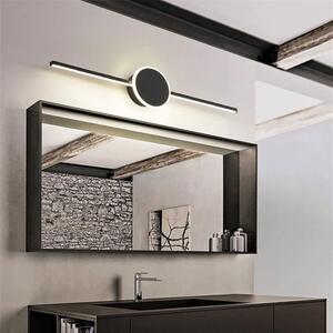Toolight, LED koupelnové svítidlo nad zrcadlo 80cm APP850-1W, černá, OSW-07883