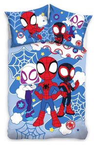 Carbotex Mikroplyšové povlečení Spidey Úžasní přátelé 140x200, 70x90 cm