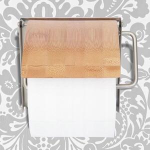 Tutumi - Držák na toaletní papír - přírodní/stříbrná