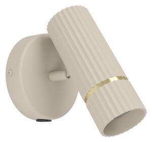 Eglo 901153 - LED Nástěnné svítidlo CAMINIA 1xGU10/5W/230V 3000K béžová