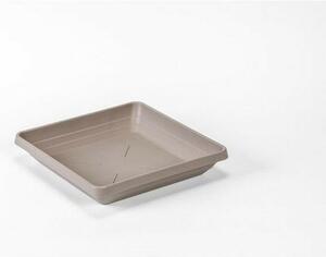 Plastia Podkvětináč Lotos 60 x 60, sv. šedá