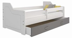 Magnat Dětská postel s šuplíkem Micky 4 80x160 cm + rošt ZDARMA