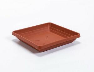 Plastia Podkvětináč Lotos 60 x 60, hnědá
