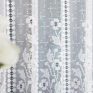 Dekorační metrážová vitrážová záclona EMILA bílá výška 50 cm MyBestHome