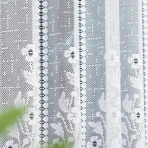 Dekorační metrážová vitrážová záclona EMILA bílá výška 90 cm MyBestHome
