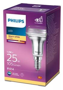 LED Reflektorová žárovka Philips R50 E14/1,4W/230V 2700K