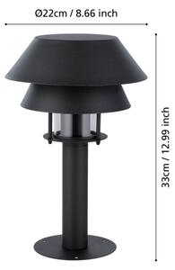Eglo 900802 - Venkovní lampa CHIAPPERA 1xE27/40W/230V 33 cm IP65