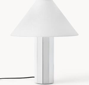 Velká stolní lampa s kovovou podstavou Lima
