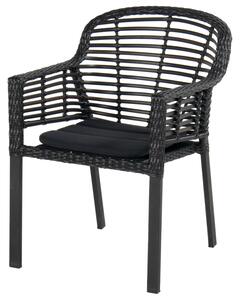 Patricia zahradní jídelní židle Hartman Barva: black