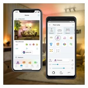 SADA 2x LED RGBW Stmívatelná žárovka A60 E27/9W/230V 2200-6500K Wi-Fi + DO - WiZ