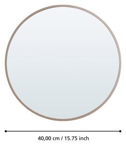 Eglo 425058 - Nástěnné zrcadlo BANI pr. 40 cm béžová
