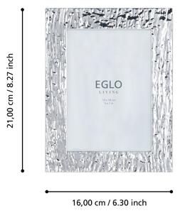 Eglo 423222 - Fotorámeček BUGRINO 13x18 cm stříbrná