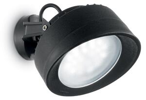 IDEAL LUX Venkovní LED nástěnná lampa TOMMY, černá 145341