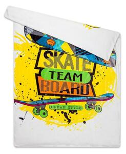SVITAP sleep well Mikroflanelové povlečeníl Skate 140x200, 70x90 cm