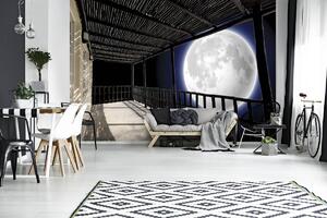 Fototapeta - Terasa s výhledem na Měsíc (152,5x104 cm)