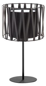 TK LIGHTING Stolní lampa - HARMONY 2898, Ø 20 cm, 230V/15W/1xE27, černá/bílá
