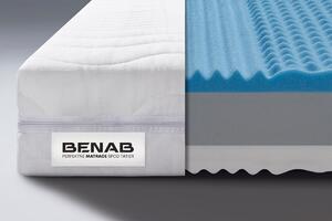 BENAB ZERO kvalitní pěnová matrace (2 ks) 80x190 cm Pratelný potah Chloe Active