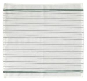 Jerry Fabrics Utěrky bavlna 50x56 cm Zelené pruhy, 3 ks