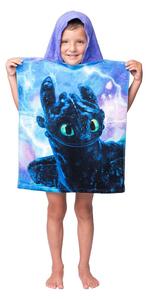 Jerry Fabrics Pončo Jak vycvičit draka magic 50x115 cm