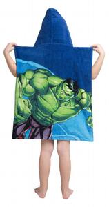 Jerry Fabrics Plážová osuška pončo Avengers Hero 50x115 cm