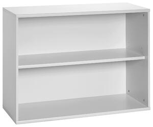 REGÁL, světle šedá, 100/75,4/39,5 cm MID.YOU - Online Only regály & police, Online Only