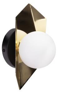Toolight, nástěnné svítidlo 1xG9 APP1411-W, černá-zlatá, OSW-08087