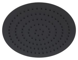 Kronenbach Supra 2.0 hlavová sprcha 30x30 cm kulatý černá 153765001904SMN