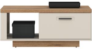 KONFERENČNÍ STOLEK, barvy dubu, kašmírová, kompozitní dřevo, 100/43/62 cm Hom`in - Konferenční stolky