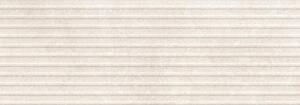 Obklad Ragno Travertino bianco 3D cross cut 40x120 cm reliéfní RCUM