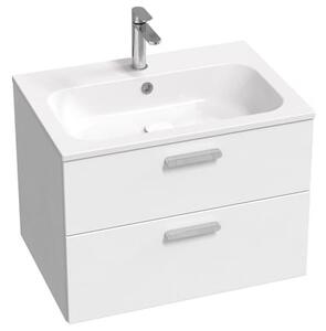 Koupelnová skříňka pod umyvadlo Ravak Chrome II 70x50x49 cm bílá lesk X000001773