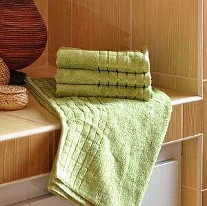 Polášek ručník bambus zelená 50x100 cm