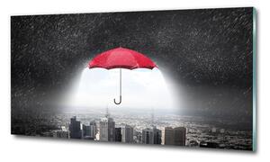 Fotoobraz na skle Deštník nad městem osh-114252006