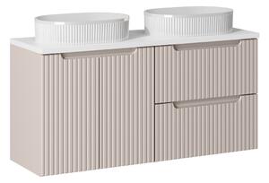 Koupelnová skříňka s umyvadlem a deskou NOVA Cashmere DU120/1 | 120 cm