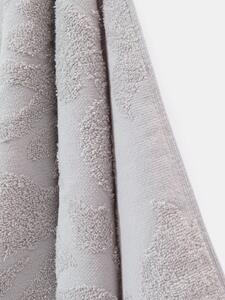 Sinsay - Vzorovaný ručník z bavlny - šedá