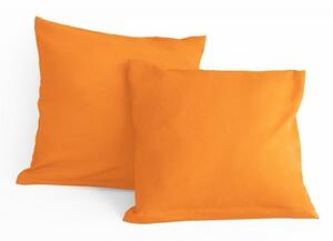 Dadka povlak na polštář jednobarevný Oranžový 40x40 cm