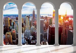 Fototapeta - Pohled na New York City (152,5x104 cm)
