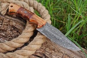 KnifeBoss lovecký damaškový nůž Rock