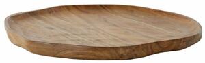 Tác Robina 37,5 x 35 x 2,5 cm akátové dřevo, hnědý olej