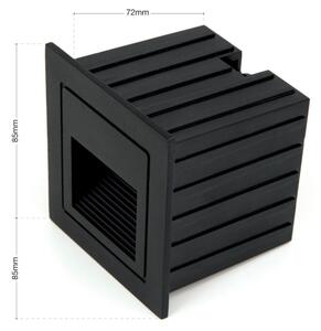 Orion AL 11-1217 - LED Vestavné svítidlo LORO LED/2W/230V IP65 černá