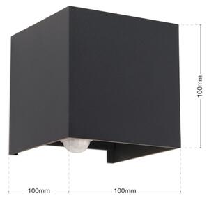 Orion AL 11-1314 - LED Venk. nást. sv. se senzorem CUBE-S LED/13W/230V IP54 ant