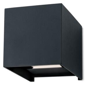 Orion AL 11-1192 - LED Venkovní nástěnné svítidlo CUBE 2xLED/3W/230V IP54 antr