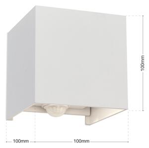 Orion AL 11-1314 - LED Venk. nást. sv. se senzorem CUBE-S LED/13W/230V IP54 bílá