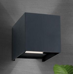 Orion AL 11-1192 - LED Venkovní nástěnné svítidlo CUBE 2xLED/3W/230V IP54 antr